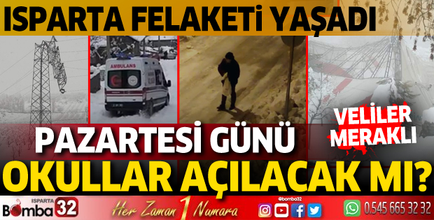 Pazartesi günü okullar açılacak mı?