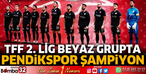 Pendikspor şampiyon