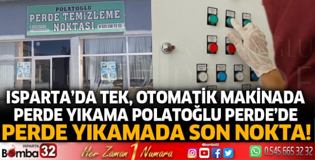 Perde yıkamada son nokta