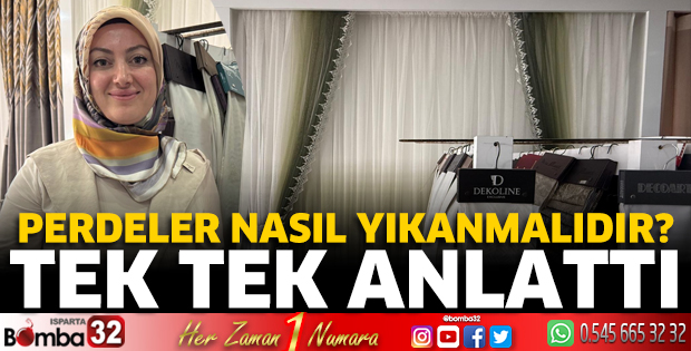 Perdeler nasıl yıkanmalıdır?