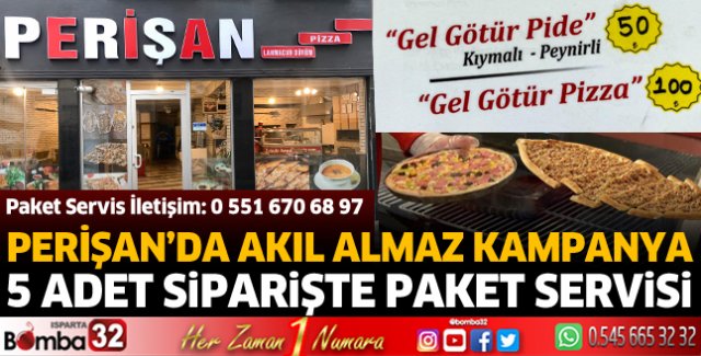 Perişan'dan kampanya