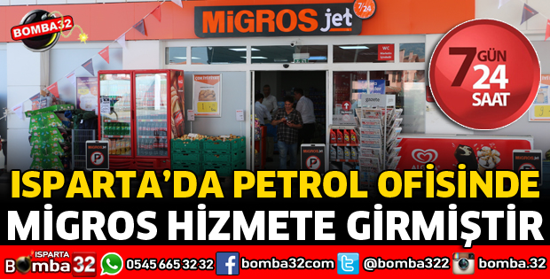 PETROL OFİSİNDE MİGROS HİZMETE GİRDİ
