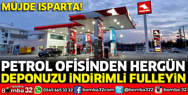PETROL OFİSİNDEN HERGÜN DEPONUZU İNDİRİMLİ FULLEYİN