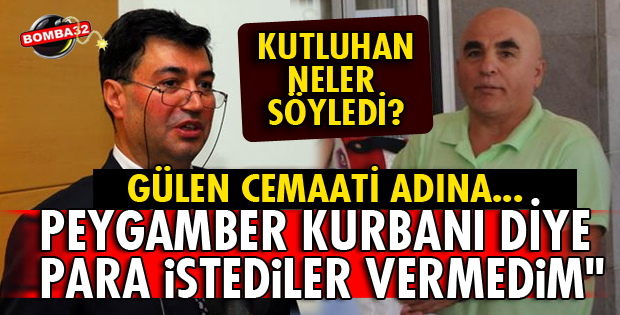 PEYGAMBER KURBANI DİYE PARA İSTEDİLER VERMEDİM