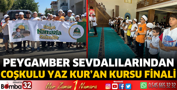 Peygamber Sevdalılarından Yaz Kur’an Kursu finali