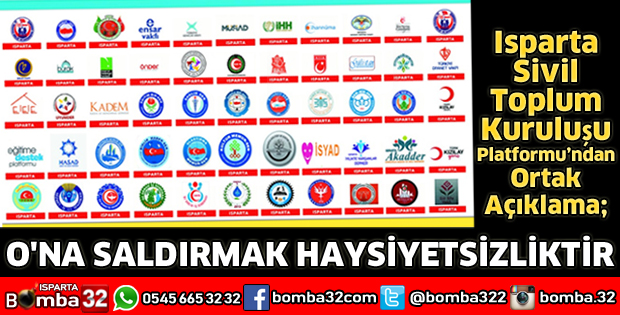 PEYGAMBERİMİZE HER TÜRLÜ SALDIRIYI ŞİDDETLE KINIYORUZ
