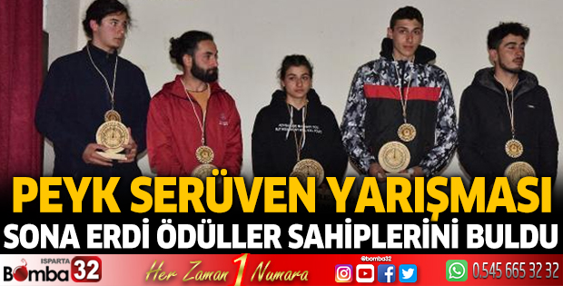 PEYK Serüven Yarışması sona erdi