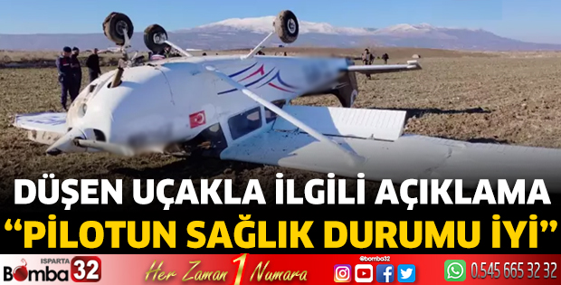 Pilotun sağlık durumu iyi