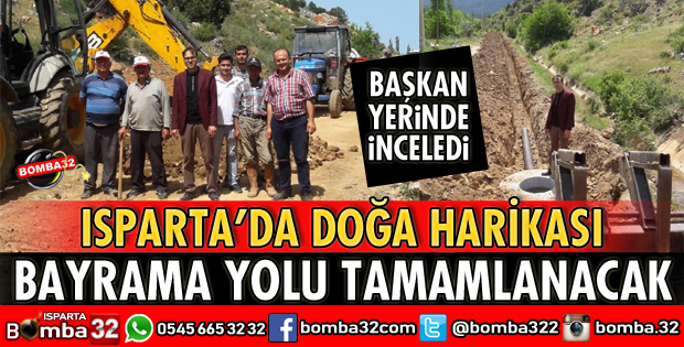PINARGÖZÜ MAĞARASI YOLU YAPILIYOR