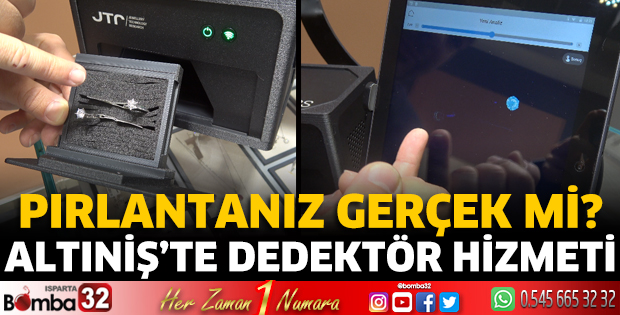 Pırlantanız gerçek mi?