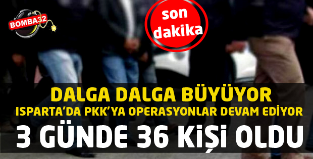 PKK'YA OPERASYONLAR DALGA DALGA BÜYÜYOR