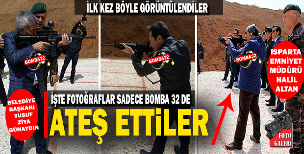 POLİGON AÇILIŞI YAPILDI