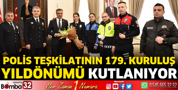 Polis Teşkilatının 179. kuruluş yıldönümü kutlanıyor