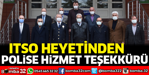 Polise hizmet teşekkürü