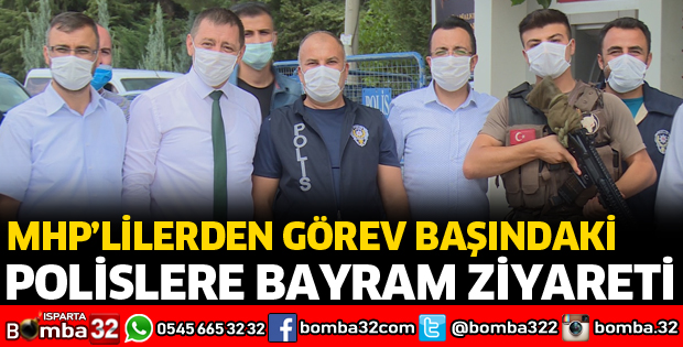 POLİSLERİN BAYRAMINI KUTLADILAR