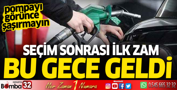 Pompayı görünce şaşırmayın