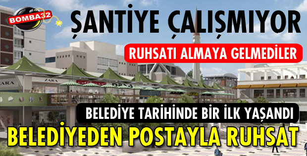 POSTAYLA GÖNDERDİ!