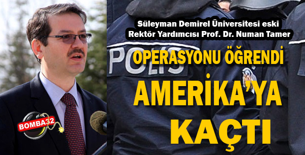 Prof. Dr. Numan Tamerin listede adı var ancak...