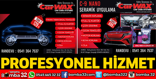 PROFESYONEL CARWAX HİZMETTE