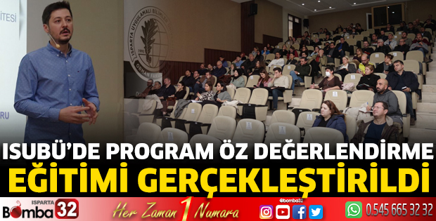 Program Öz Değerlendirme eğitimi gerçekleştirildi