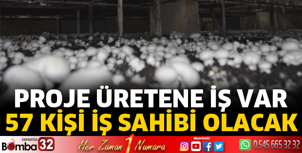 Proje üretene iş var
