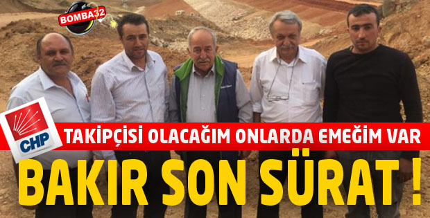 Projelerin takipçisi olacağım