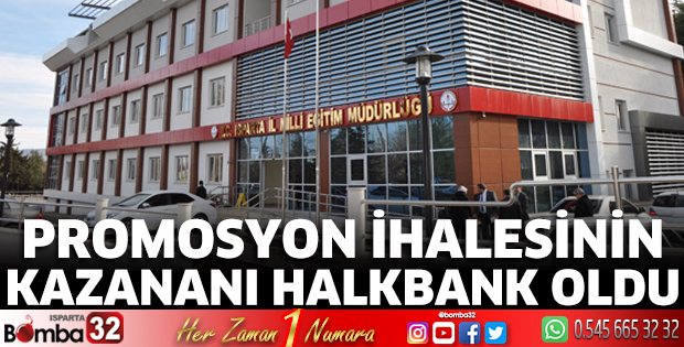 Promosyon ihalesinin kazananı Halkbank oldu