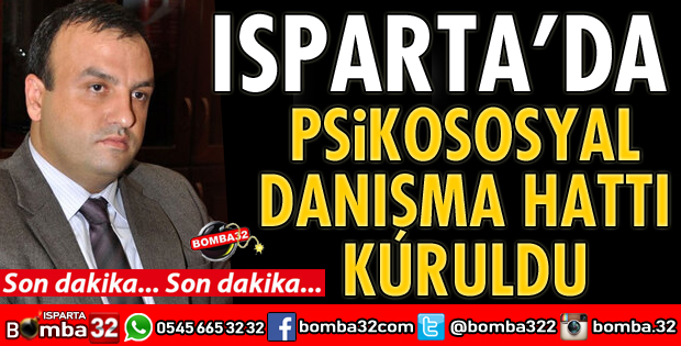 PSİKOSOSYAL DANIŞMA HATTI KURULDU