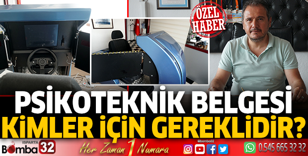 Psikoteknik belgesi kimler için gereklidir?