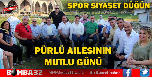 PÜRLÜ AİLESİNİN MUTLU GÜNÜ DAVRAZSPOR YÖNETİMİ, YÖNETİCİLERİNİ YALNIZ BIRAKMADI ZABUN’DAN TAM DESTEK
