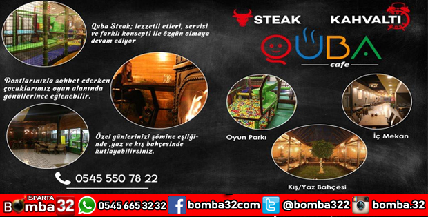 QÜBA CAFE KEYİF ALACAĞINIZ BİR MEKAN 