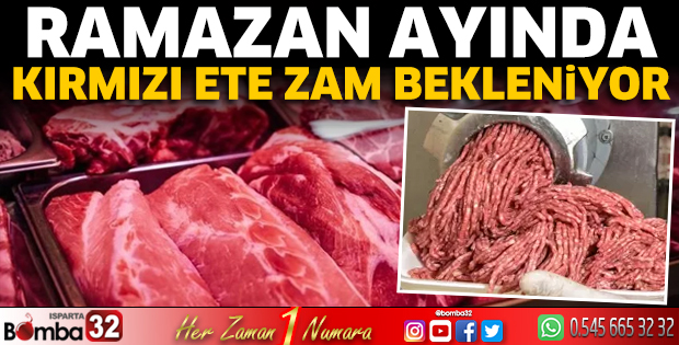 Ramazan ayında kırımızı ete zam bekleniyor