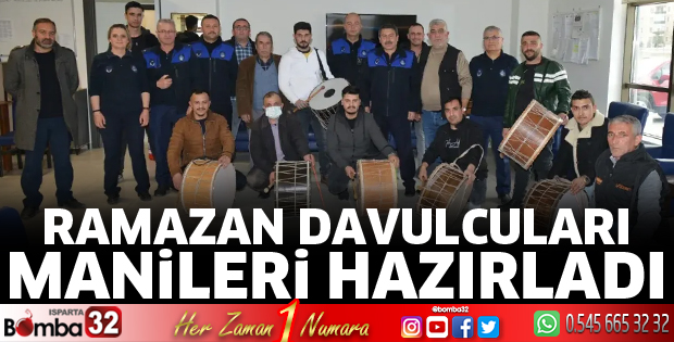 Ramazan davulcuları hazır 
