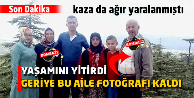 RAMAZAN GÖÇMEN YAŞAMINI YİTİRDİ