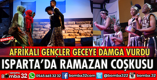 RAMAZAN SOKAĞINA AFRİKA GECESİ DAMGA VURDU