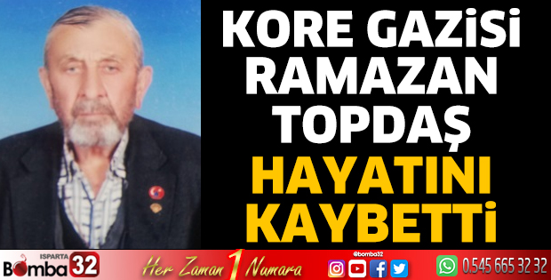Ramazan Topdaş hayatını kaybetti