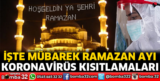 Ramazanda Koronavirüs kısıtlamaları