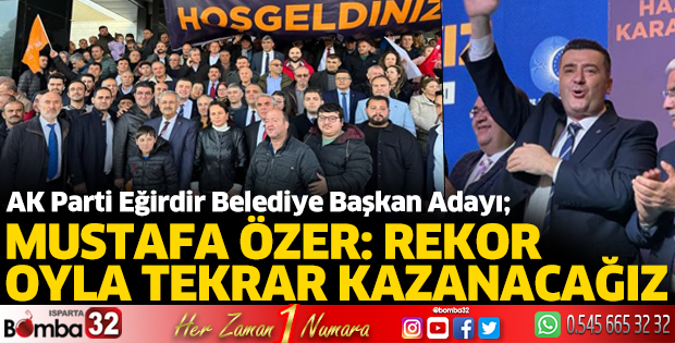 Rekor oyla tekrar kazanacağız