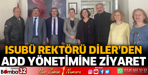 Rektör Diler'den ADD'ye ziyaret