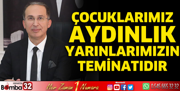 Rektör Saltan'ın 23 Nisan mesajı