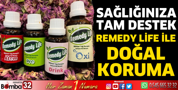 Remedy Life ile doğal koruma 