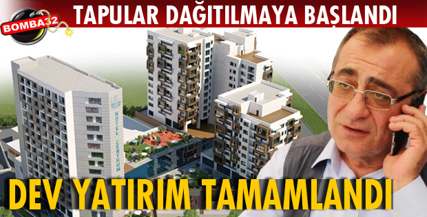 REZİDANS DAİRELER DAĞITILMAYA BAŞLANDI