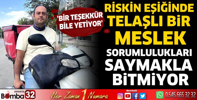 Riskin eşiğinde telaşlı bir meslek