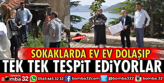 RİSKLİ YAPILARI TEK TEK TESPİT EDİYORLAR