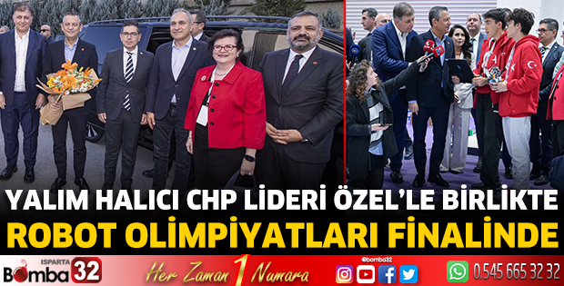 Robot Olimpiyatlarına katıldılar