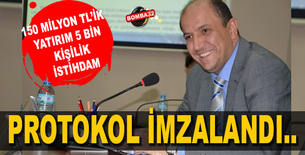 işte Roserium Projesinde protokol imzalandı...