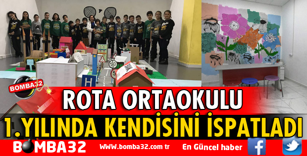 ROTA ORTAOKULUNU 1. YILINDA KENDİNİ İSPATLADI
