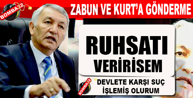 RUHSAT VERİRSEM SUÇ İŞLERİM