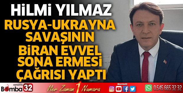 Rusya ve Ukrayna savaşının sona ermesi çağrısı yaptı