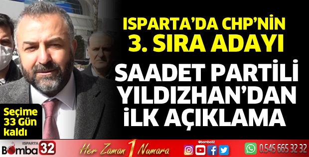 Saadet Partili Yıldızhan'dan ilk paylaşım